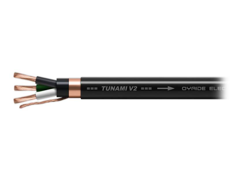 OYAIDE TUNAMI NIGO PCOCC-A 約1.2m 電源ケーブル tunami-cable-001wh-1600-hp-